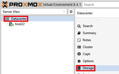 Datacenter Storage